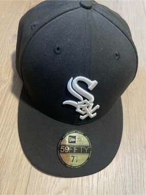 New Era 59FIFTY Chicago White Sox Black Fitted Hat